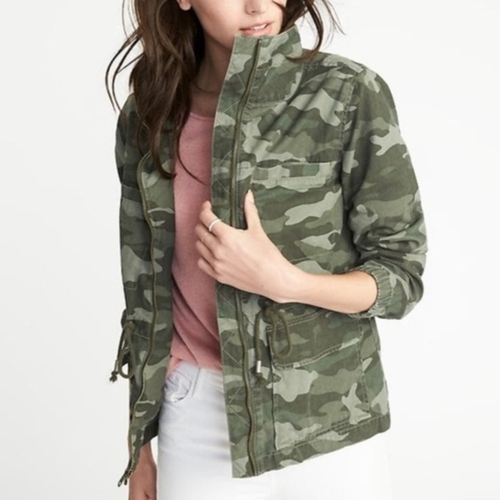 Old Navy Camo Jacket